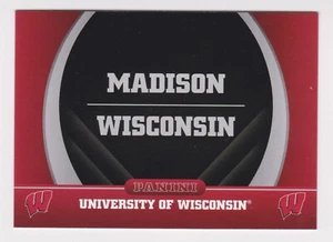 2015 Panini Collegiate University of Wisconsin Badgers Base Card #2 Madison - Picture 1 of 2