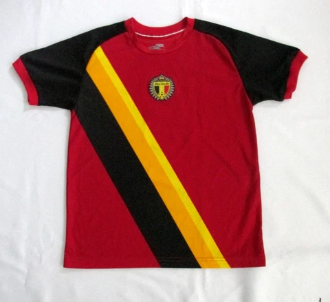 Belgium International Soccer Team Xara T-shirt Jersey Youth Large Cover