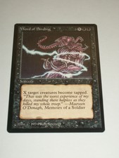Magic the Gathering MTG WORD OF BINDING The Dark Single Card NM/MINT UNPLAYED
