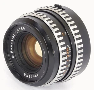PANCOLAR 1.8/50 THORIUM Glass Lens by Carl ZEISS Jena DDR M42 & DIGITAL SLR fit - Picture 1 of 9