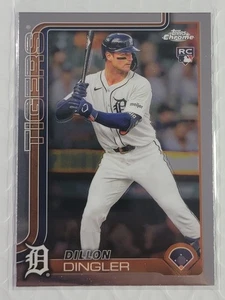 2025 Topps Chrome Dillon Dingler RC #274 Detroit Tigers - Picture 1 of 2