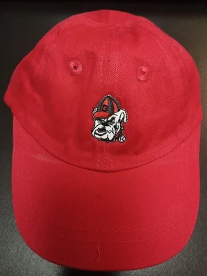 Boné de bola infantil NCAA GEORGIA BULLDOGS - NOVO COM IMPERFEIÇÃO - Imagem 1 de 2