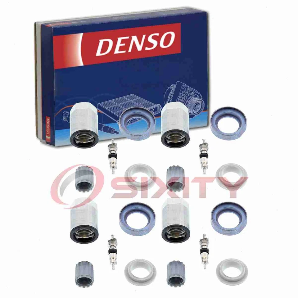 Kits de servicio de sensores Denso TPMS de 4 piezas para Volvo V70 2008-2010 presión de neumáticos ls Foto 1 de 4
