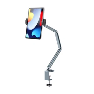 ♥ Cell Phone Clip Holder Adjustable for 4-13inch Device Mobile Stand for Bed Des - Zdjęcie 1 z 12