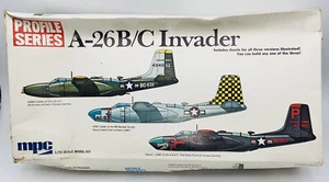 MPC Profile Series A-26 B/C Invader 1973 Model Kit 2-2003-200 Sealed Bag 1/72 - Picture 1 of 11