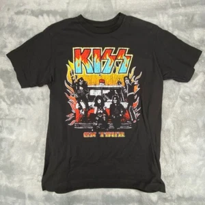 Kiss On Tour Shirt Erwachsene Medium schwarz Freizeit Musik Rock'n'Roll Unisex - Bild 1 von 5