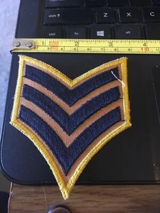 Vintage Patch - Military Stripes  - Picture 1 of 2