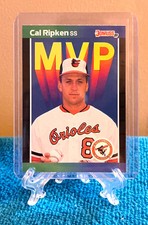 1989 Cal Ripken Orioles MVP Donruss Baseball Card HOF  