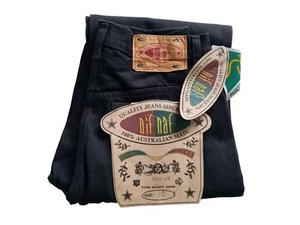Vintage 1990's Old Dead Stock Nif Naf Jeans Australian made size 10 - Bild 1 von 4
