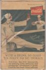 1926 COCA-COLA Ad from The Literary Digest - Tis Folly to be Thirsty Only C$14.99 on eBay