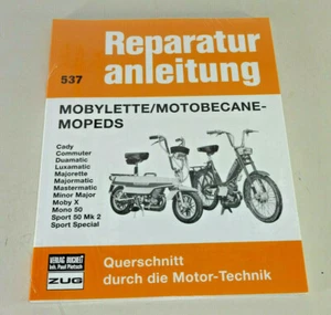 Reparaturanleitung - Mobylette / Motobecane - Handbuch für Wartung Moped & Mofa - Bild 1 von 2