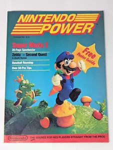 Nice Cover/Color! Nintendo Power Magazine Issue #1 Mario 1988 July/Aug No Poster - Imagen 1 de 12