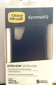 OtterBox Symmetry Series Hülle für Samsung Galaxy S23+ - Schwarz - Bild 1 von 4