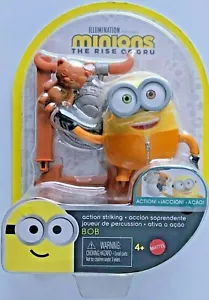FIGURA BOB DE ACCIÓN LLAMATIVA MINIONS THE RISE OF GRU 2019 TOTALMENTE NUEVA - Imagen 1 de 2