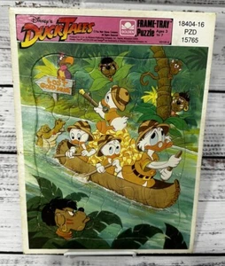 Vintage 90s Duck Tales Tray Disney Puzzle 18404-16 PZD 15765 Ducktales & Scrooge - Picture 1 of 3