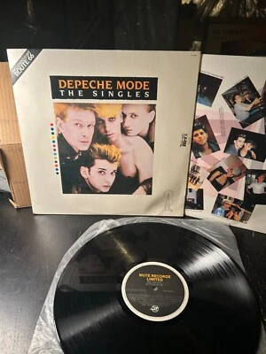 Depeche Mode The Singles Vinyl LP Record Brazil 1988 Smiths Cure Oasis Britpop - Image 1 of 4