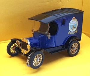 Corgi 9cm Long Diecast C865/14 - Ford Model T Van - Blue - Picture 1 of 5