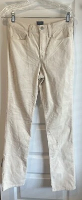J. Crew Factory Women’s Corduroy Pants Size 26 Tall Off White Cream Straight Leg - Image 1 of 4