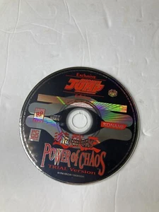 KONAMI EXCLUSIVE SHONEN JUMP EDITION YUGIOH POWER OF CHAOS 1996 PC CD ROM TRIAL - Picture 1 of 2