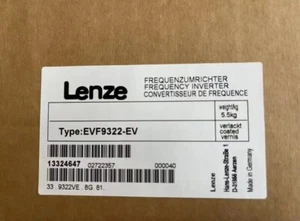 EVF9322-EV New Sealed Lenze Servo Driver Inverter EVF9322-EV - Picture 1 of 3
