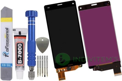 Für Sony Xperia Z3 Compact D5803 Display Komplettes Bildschirm LCD Touch Schwarz - Bild 1 von 4