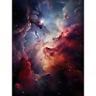 Space Nebula Image Hyperrealist Star Birth Dust Gas Clouds Art Print 18X24 In