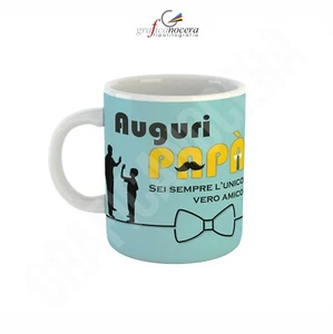 Tazza Festa del Papà Sei sempre l'unico vero amico alta qualità idea regalo - Foto 1 di 1