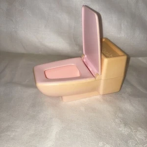Vintage Mattel Barbie Dream House Toilet Pink 1979 TLC For Ooak - Picture 1 of 4