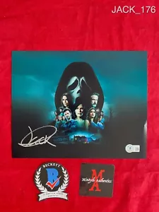 ¡FOTO FIRMADA POR JACK QUAID DE 8x10! ¡GRITA! ¡GHOSTFACE! ¡RICHE! ¡BECKETT! - Imagen 1 de 5