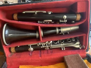 More details for vintage robert malerne paris clarinet in case.