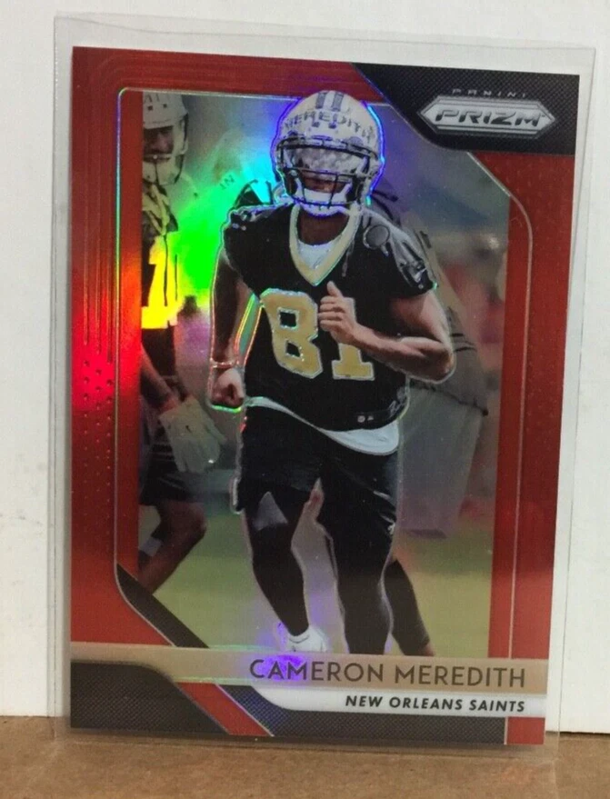Cameron Meredith 2018 Panini Prizm SP Red Retail Exclusive 67 RARE CASE HIT /10? - Image 1 of 1