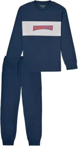 Schiesser 181995  Connected Jungen Nightwear Schlafanzug Pyjama Nachtwäsche blau - Bild 1 von 2