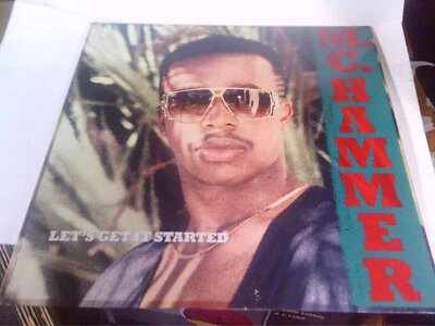 M. C. HAMMER 1988 CAPITOL RECORDS C1= 90924 LETS GET IT STARTED  PLAYED EX+ - Image 1 of 4
