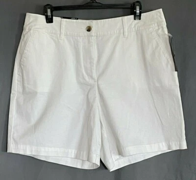 Pantalones Cortos Kim Rogers Fit Solutions Control Abdomen Para Mujer 14 Blancos Nuevos con Etiquetas  Foto 1 de 4