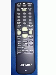 Original Fisher FXPD Video Player 3-Device Universal Remote Control - Picture 1 of 1