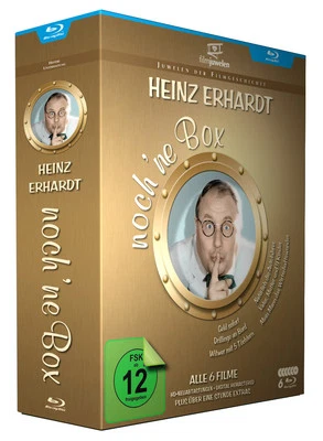 Heinz Erhardt - noch 'ne Box (Witwer mit 5 Töchtern / Drillinge an Bord) Blu-ray - Bild 1 von 2