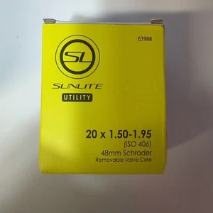 SUNLITE TUBE SUNLT UTILIT 20x1.50-1.95 SV48 FFW 39mm - Picture 1 of 2