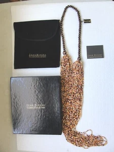 Beautiful Joan Rivers QVC Multi Strand Beaded Necklace - Picture 1 of 5