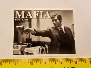 VTG 90's SERIAL KILLER MAFIA FUCT EIGHT-BIT SUPREME NOS SKATEBOARD DECK STICKER - Picture 1 of 1