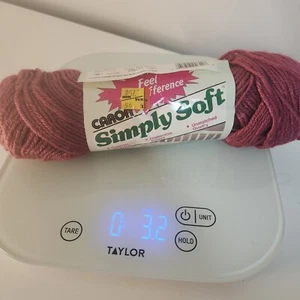 Caron Simply Soft Acrylic Worsted Weighted Yarn MULBERRY 2620 3oz. - Picture 1 of 5