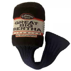 Big Bertha Titan War Bird Sole Plate Fairway1 Holz Head Cover Callaway Top - Bild 1 von 8