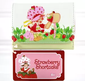 Loungefly Strawberry Shortcake And Cat Custard Mini Flap Wallet Trifold New 2024 - Picture 1 of 14