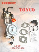 168F Dual Fuel Carburetor For Honda GX160 TONCO Carb  LPG/NG Conversion kit