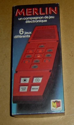 console de jeu vintage Merlin - Photo 1/4