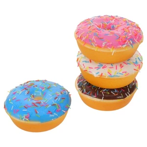  4 Pcs Donut Themed Party Decorations Artificial Food for Display - Picture 1 of 12