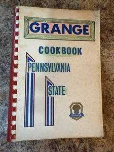 Grange Cookbook Pennsylvania State 1972 Spiral Recipe Book Vintage 1975 Printing - Picture 1 of 6