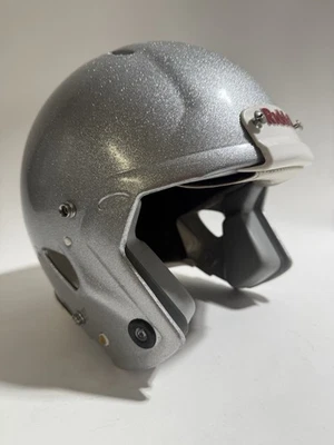 RIDDELL SPEED OHIO STATE "XTREME SILVER" TROPHY PROJECT FOOTBALL HELMET ADULT M - Image 1 of 4