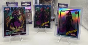 2025 Topps Chrome Marvel AMARANTH #99 Trio Future Stars/ Black Web /99 & Silver - Picture 1 of 2