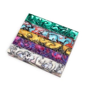 Premium Resin Pen Blank, Variety of Colors, 5 Pack, Legacy Woodturning - Picture 1 of 6