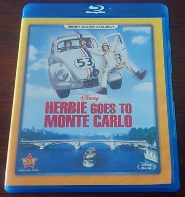 Herbie Goes to Monte Carlo (1977) Blu Ray Region Free OOP RARE Disney Movie Club - Image 1 of 3